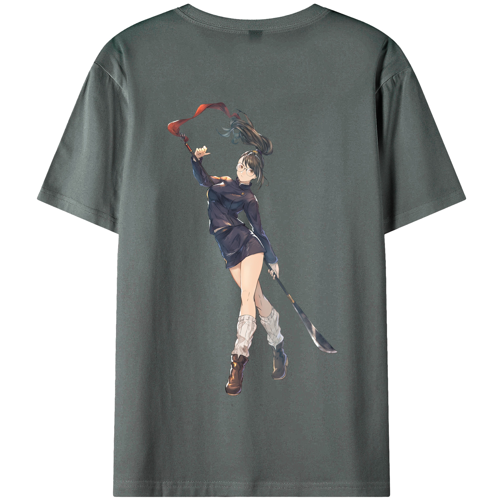 （画像用） 呪術廻戦 Jujutsu Kaisen 綿100％半袖Tシャツ（背面プリント）